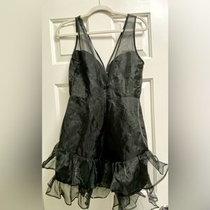 Lovers & Friends black chiffon Dress